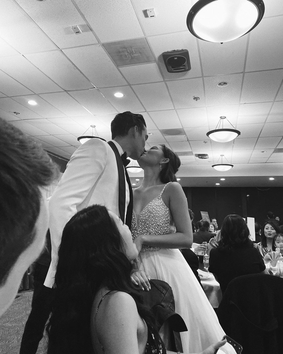 Miiiiich's tweet photo. SO NICE HAD TO MARRY HIM TWICE. Shout out to mom &amp; dad for throwing us a Viet wedding! 🥳 https://t.co/AVd5TyU6Ti