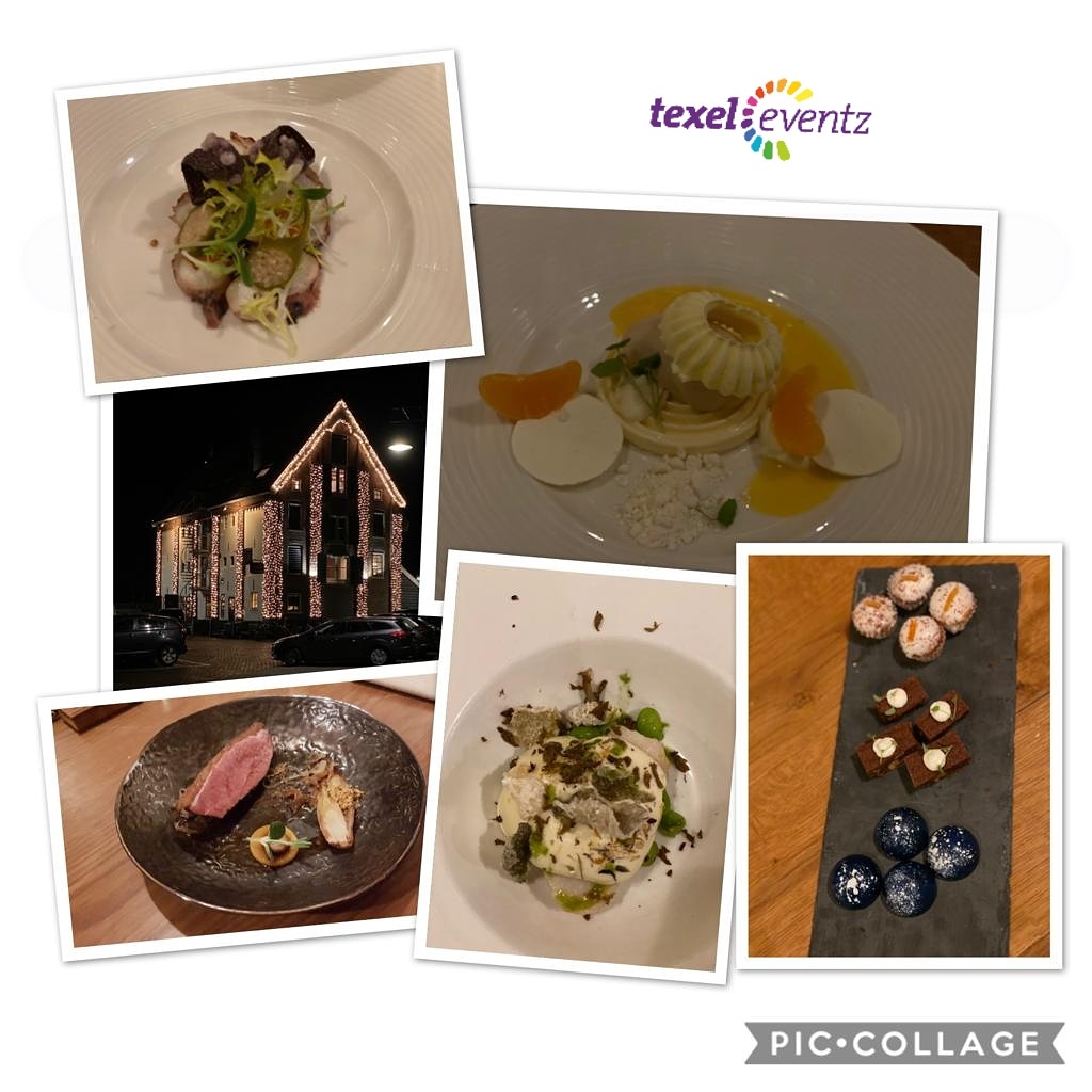 Vanavond zijn we door Boy, Felicia en hun team van Visrestaurant 't Pakhuus enorm verwend ter ere van hun 5- jarig bestaan. Namens ons nogmaals van harte gefeliciteerd en bedankt voor deze gezellige en zeer smakelijke avond!