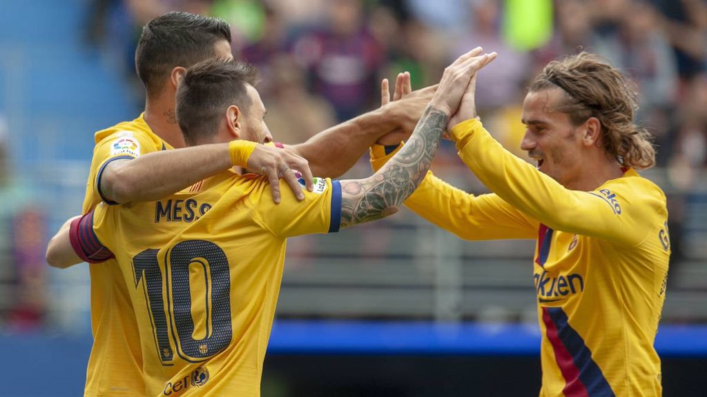 CornerfootF's tweet photo. 🏆 La Liga

🇪🇸 ATLÉTICO MADRID 🆚 FC BARCELONE
⌚️Fin du match 

#⃣ #ATMvFCB 0-1

Victoire de Barcelone grâce encore à Lionel Messi sauveur ! https://t.co/amjbzx8n07