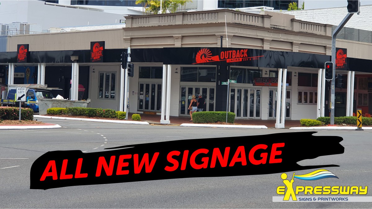 ExpresswaySigns's tweet photo. You may have noticed that @OutbackJacks has undergone a recent update with new fascia and lightbox signs. We will definitely stop by for some delicious steaks and ribs!

#outbackjacks #signage #sign #fascia #update #cairns #fnq #australia #steak #expresswaysigns https://t.co/mqyvA1vDAm
