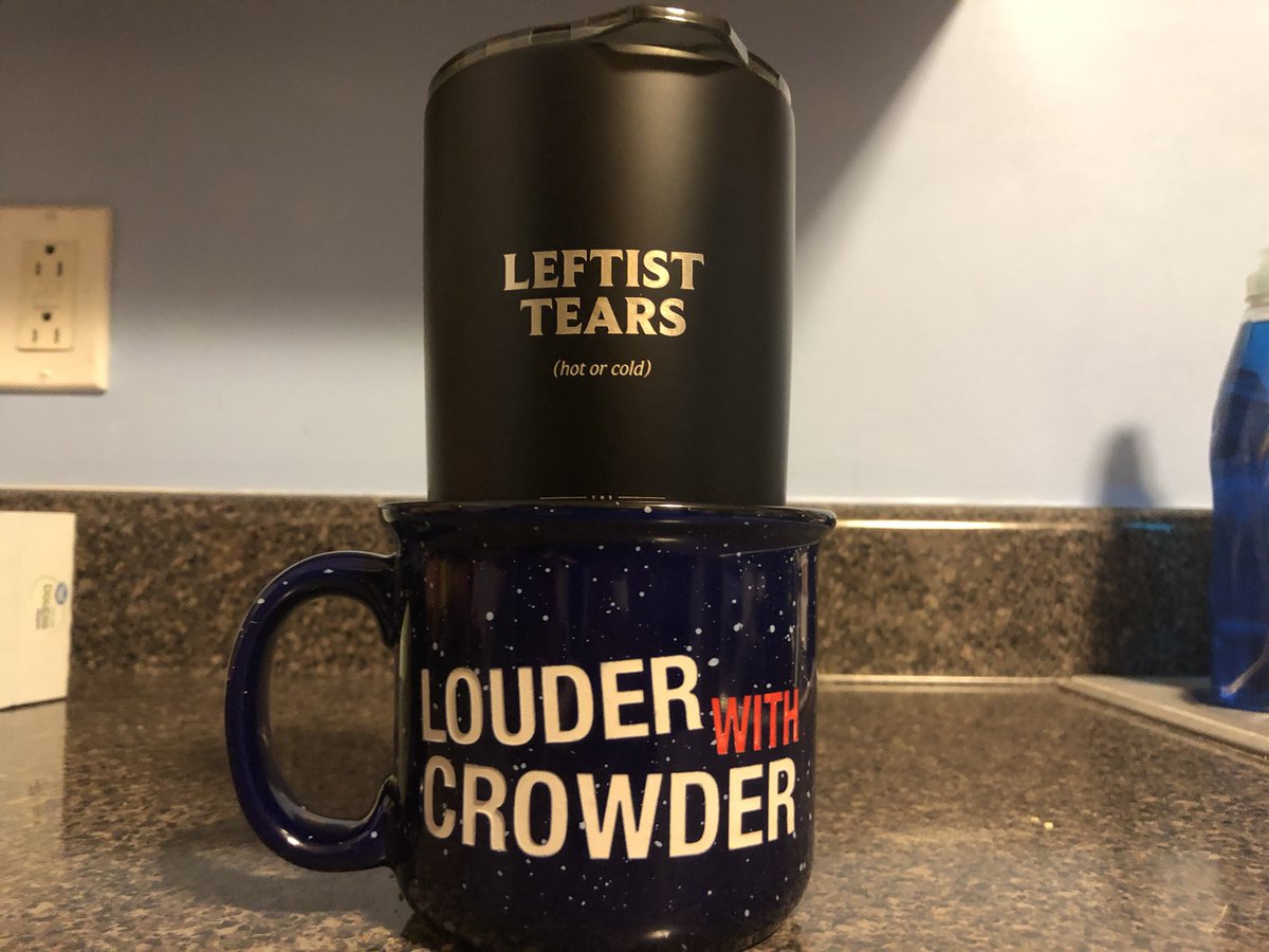 Oralloy92's tweet photo. The cure for cancer! @scrowder @benshapiro @michaeljknowles #leftisttears #mugclub https://t.co/ssufz5JXdp