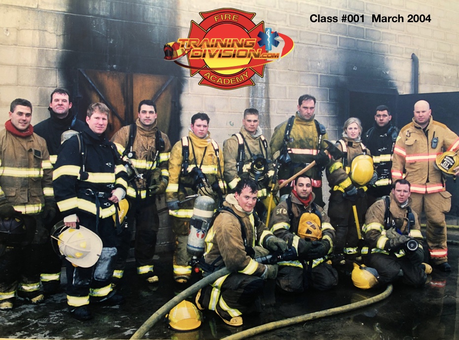 Congratulations to all graduates, we are honored to be part of your firefighting journey.  Here is Class #001 from March 2004.  If you know someone in this picture, please share it and tag them.  We will send a special gift from TrainingDivision.com to someone who shared.