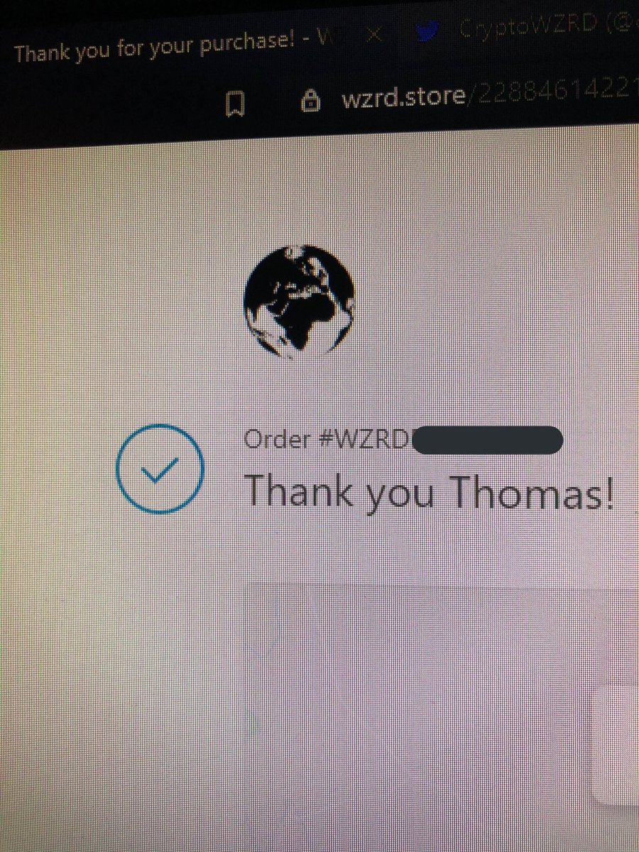THANK YOU!!🧙🏼‍♂️🤯 @cryptoWZRD_ @WZRDStore