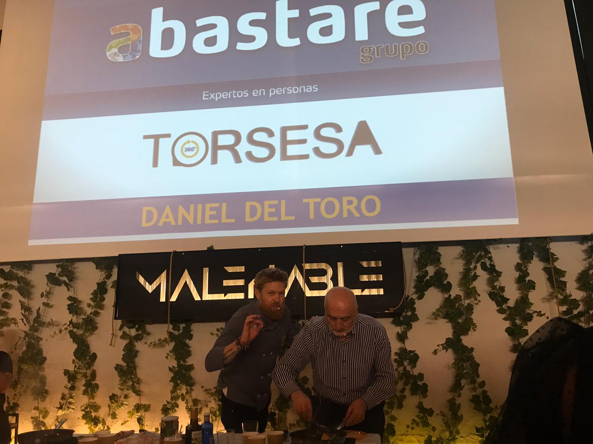 Gracias a <a href="/GrupoAbastare/">Grupo Abastare</a> por contar con malehable.com para su reunión de empresa y <a href="/DanielMChef4/">Daniel del Toro</a> por su ameno showcooking. #Empresarial #eventos