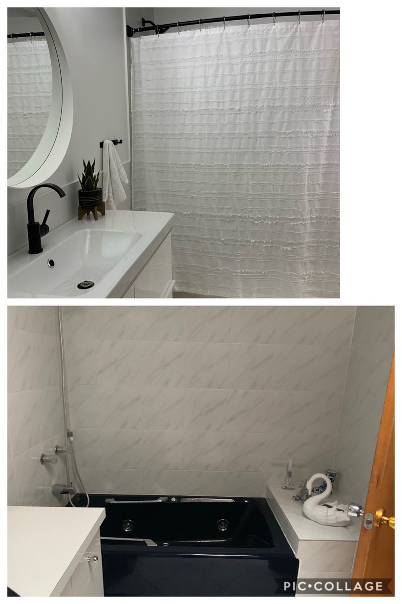 sofritoconchile's tweet photo. So proud of this bathroom renovation! Check out our video for details: https://t.co/dqmmJJBCdz https://t.co/RtfOCjm0uC