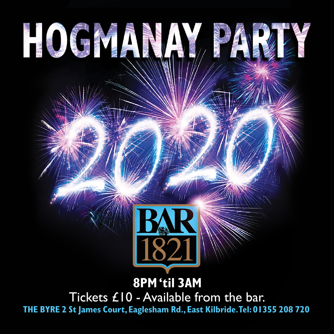Bar_1821's tweet photo. 🎉 BRING IN THE BELLS AT BAR 1821! 🎉

We're kicking off 2020 in style here at Bar 1821 at The Byre. The official New Year countdown starts at 8PM and we're open right through till 3AM!

Tickets are only £10 and available from the bar right now. 🙌🏼 https://t.co/h9sXBDiekc