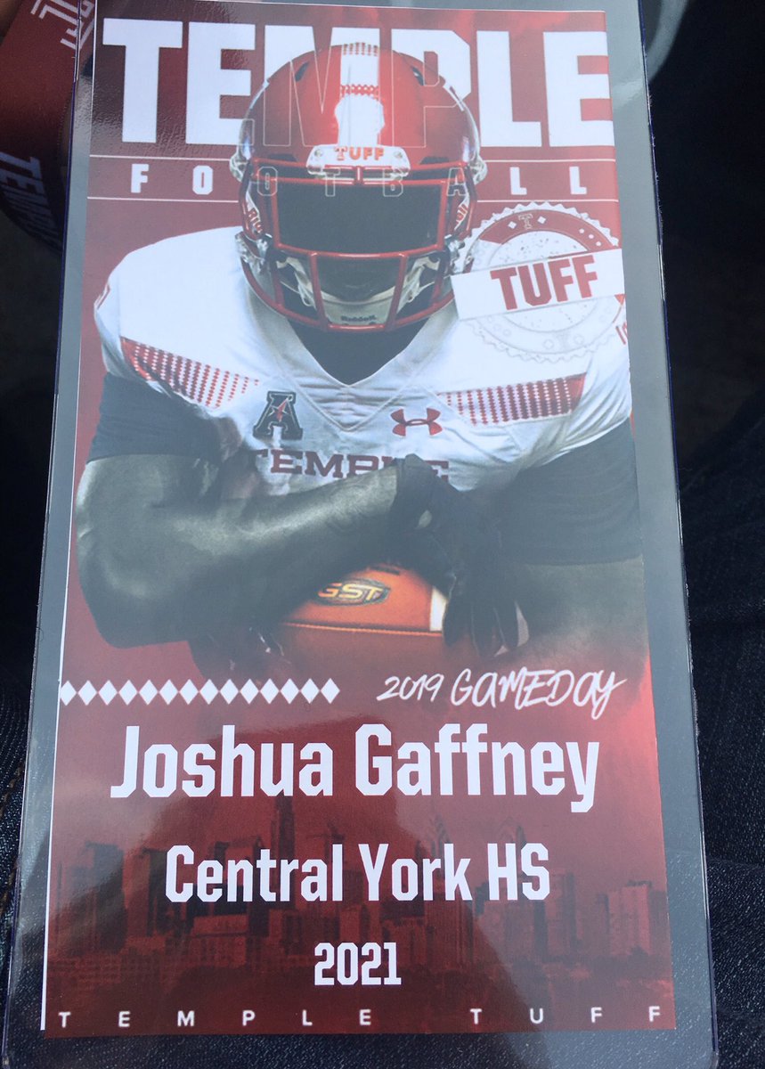 Josh Gaffney (@joshgaffney3) on Twitter photo I had a great game day visit to Temple yesterday. Thank you so much <a href="/Landry6/">Landry</a> and @CoachTripodi51. <a href="/coachoswalt/">J Oswalt</a> <a href="/Coach_Astorino/">Matt Astorino</a> #TempleTUFF #centralTOUGH I had a great game day visit to Temple yesterday. Thank you so much <a href="/Landry6/">Landry</a> and @CoachTripodi51. <a href="/coachoswalt/">J Oswalt</a> <a href="/Coach_Astorino/">Matt Astorino</a> #TempleTUFF #centralTOUGH