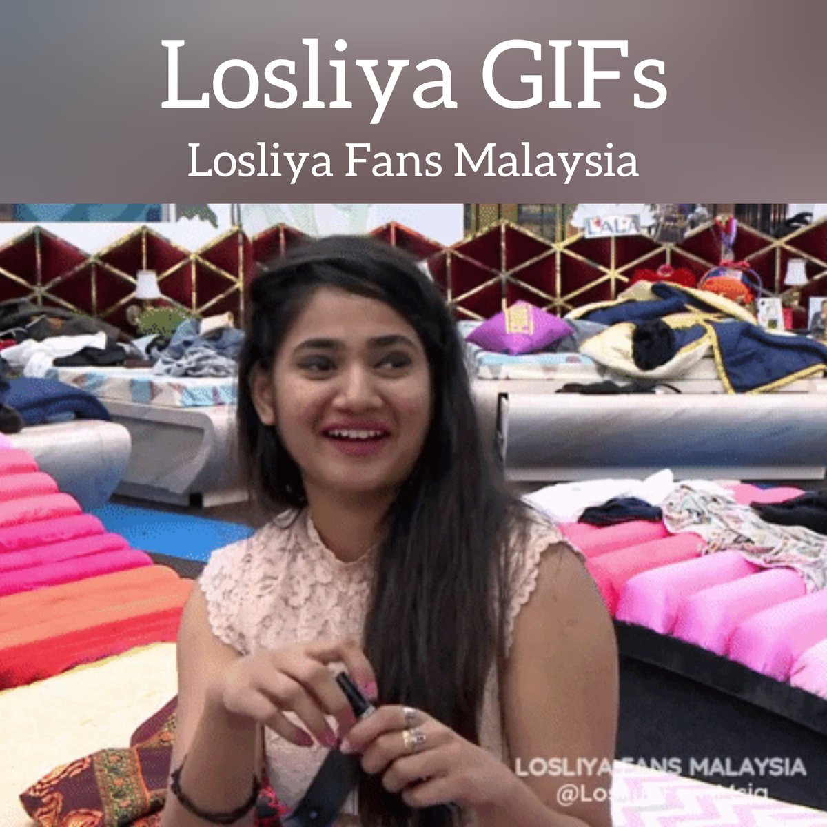  #LosliyaGIFs This will be a long & fun thread. Besides the longest-running  #LosliyaCaptions, we wish to make something else that captures her reactions. Using few seconds of video clip is quite difficult, so GIF seems like a better idea.  #SpreadLove  #LosliyaArmy
