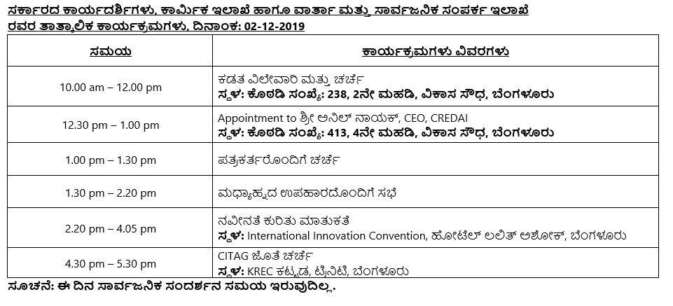 Secretary, Labour Department, Govt of Karnataka. tweet media