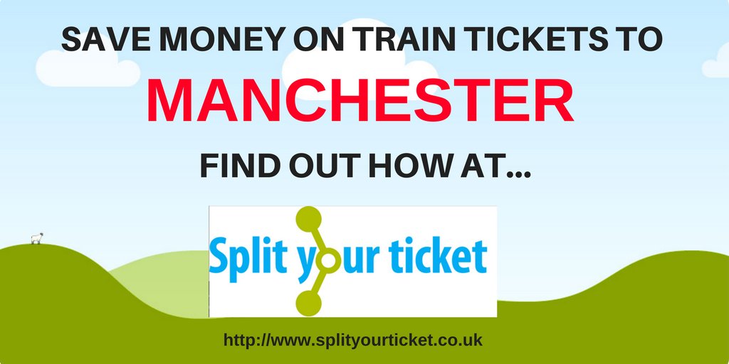 ⭐ Find out how to save money on #traintickets to and from #Manchester - ow.ly/AXwt50xnL2s #traintickets #savemoney #SplitTickets ⭐