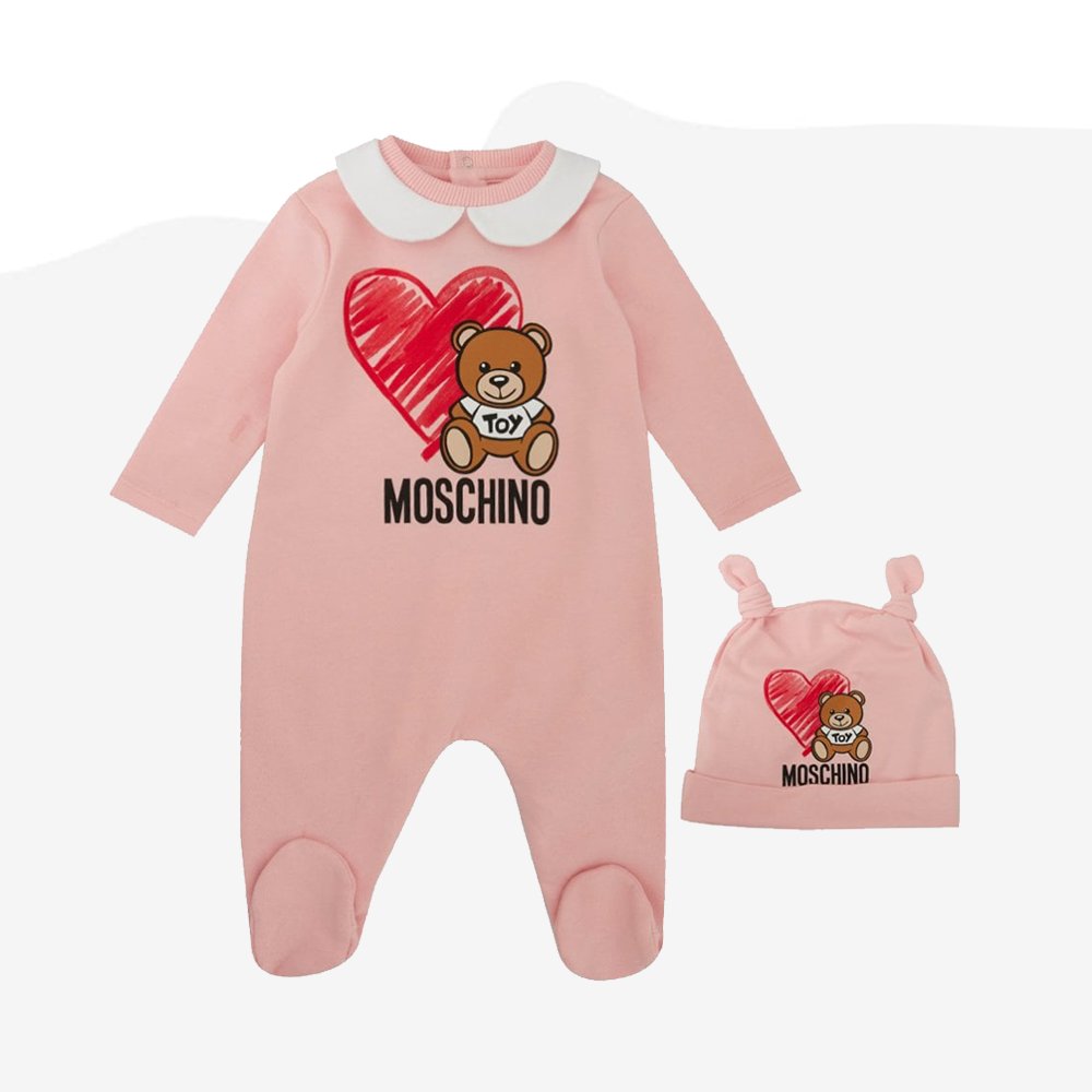psychejunior's tweet photo. Shop babywear with Moschino. Let the toy bear come out to play with this fun design. 🐻

Last chance to get 20% off with the code BLACK20! Don't miss out! 

#moschino #moschinobaby #childrenswardrobe #discount #blackfriday #sales #designerkids #designerfashion #kidsdesigner https://t.co/76H1WVyrcy