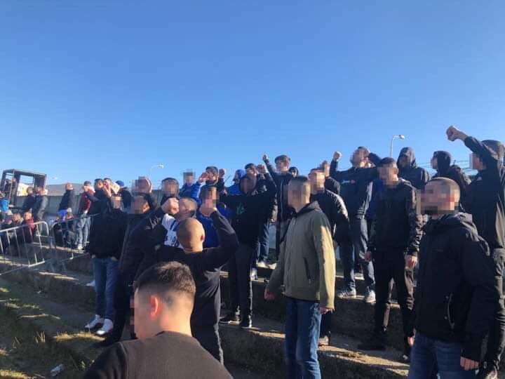 int1998's tweet photo. Paraqitja e sotme në Mitrovicë!!

Trepça 89 - FC DRITA
01.12.2019

#ontour #intelektualët1998 https://t.co/2kUK2CuKCR