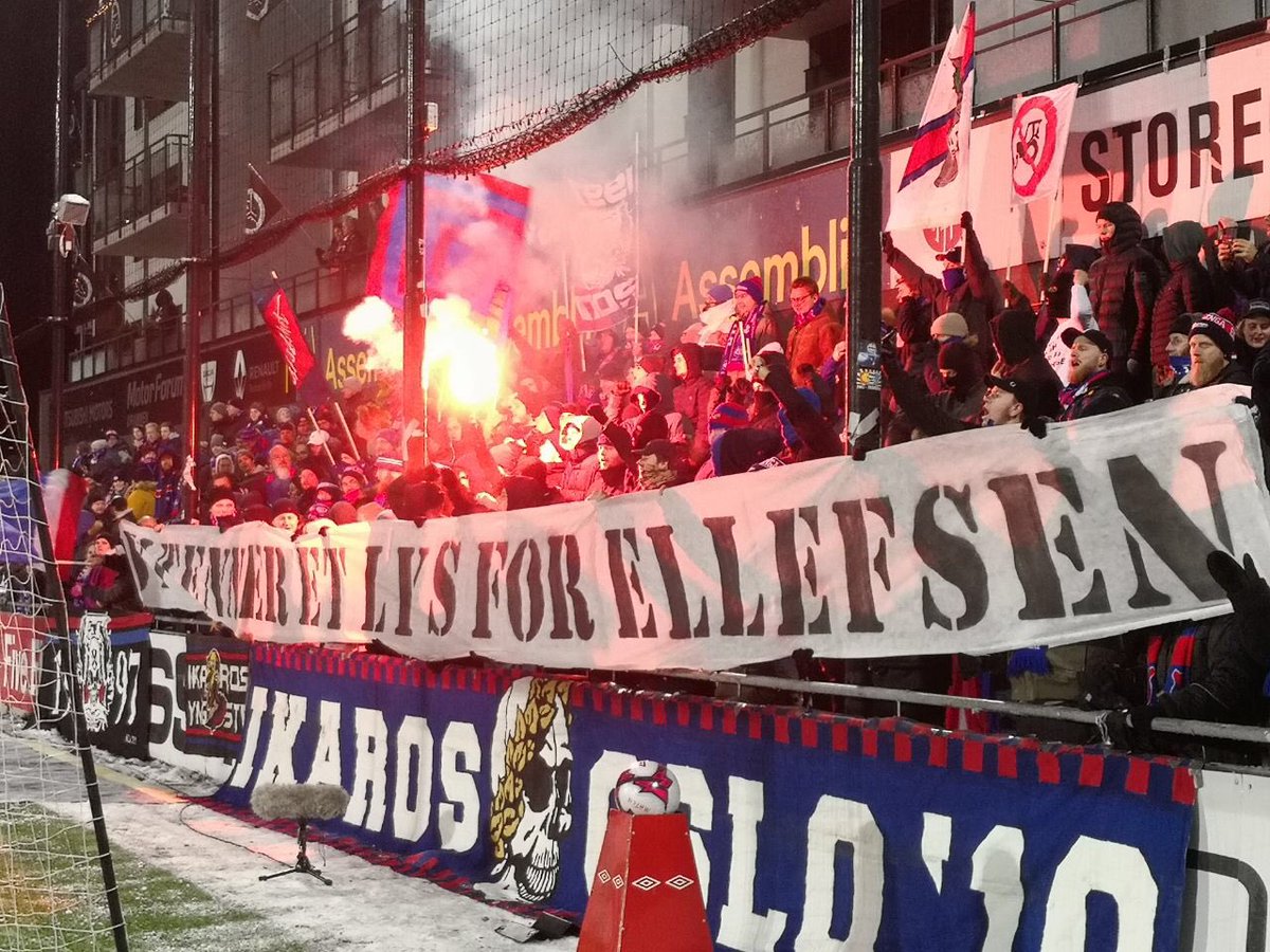 Vi tenner et lys for Ellefsen