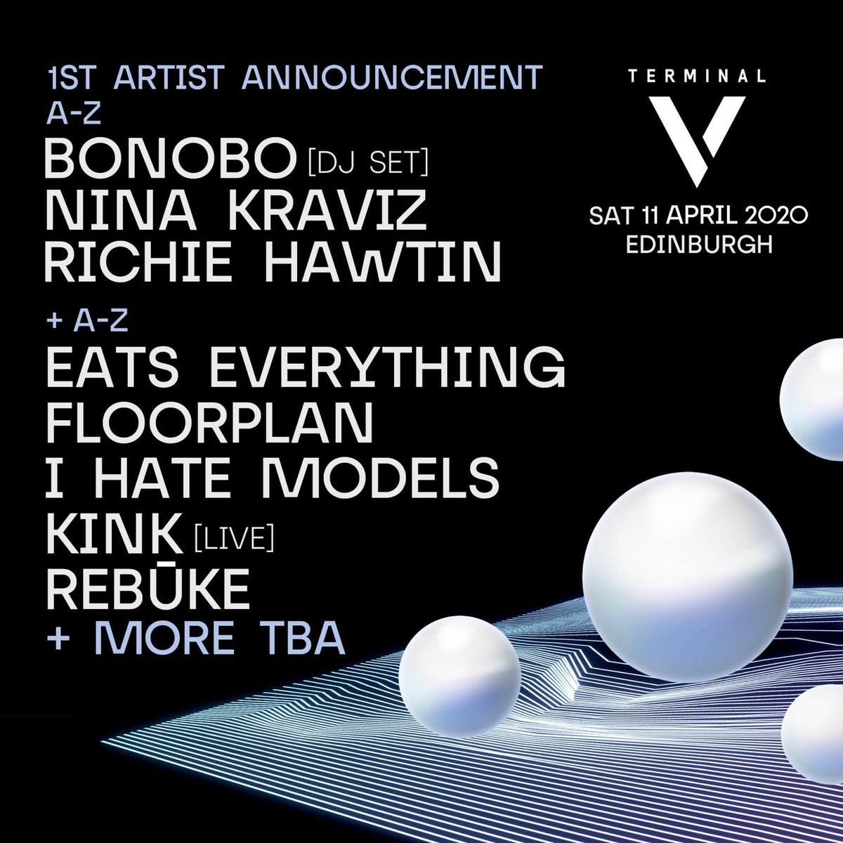 TinTechno's tweet photo. -
Competition Time!🚨⏰. 

🎟: Win 2 x Tickets to @TerminalVfest 

📑:Rules: Retweet &amp; Follow @Terminalvfest &amp; @TinTechno ,Tag a friend   

📅: Winner announced: 06.12.19 https://t.co/xcpqDvN5ny