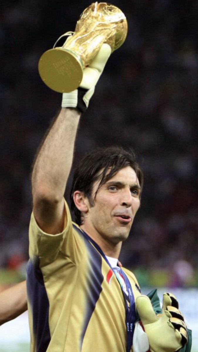 MrPartTime17's tweet photo. In the 2006 World Cup 🏟 Italy only conceded 2 goals the whole tournament, an own goal and a Penalty shot from Zidane. The rest is history #SuperBuffon #ItalianHero https://t.co/RS1eFWD9LE