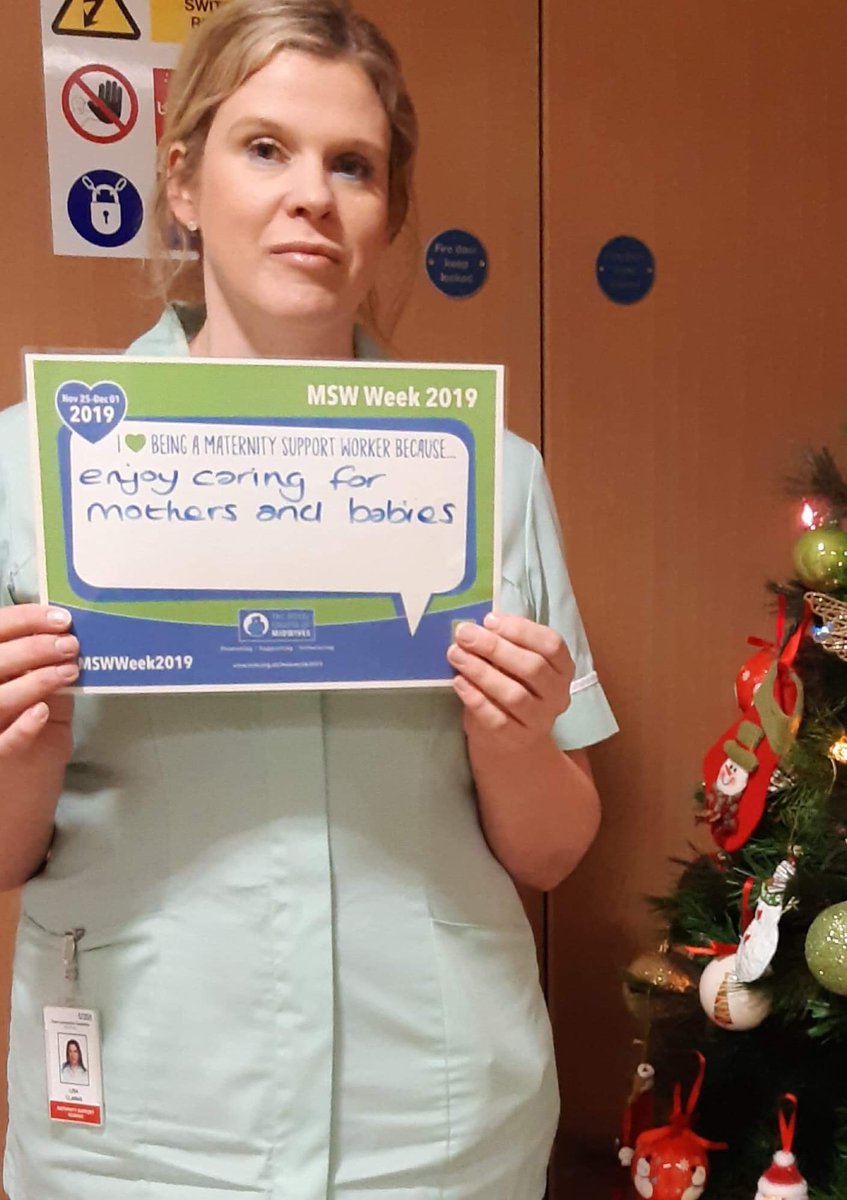 Final day of #MSWWeek2019 and our team are feeling festive ☺️ #Midwives #MSWs #RCM #EastLancs
