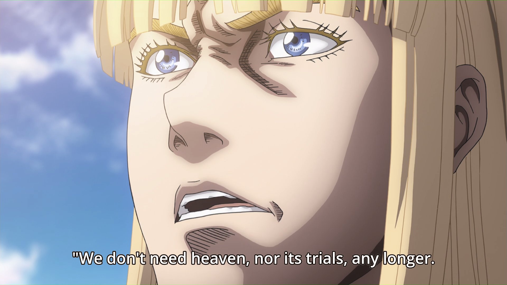 Heaven, a character from the anime vinland saga