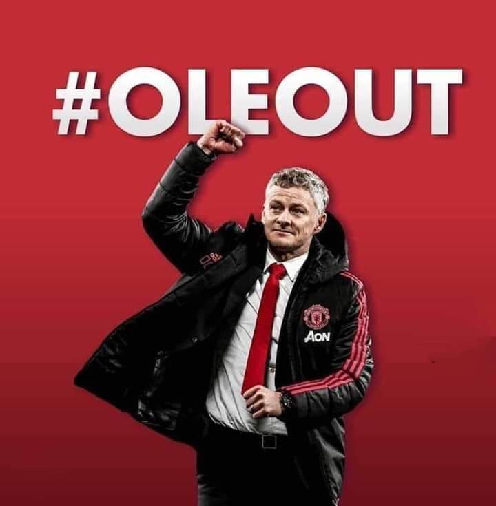 #OleOut sream it loud for all to hear...