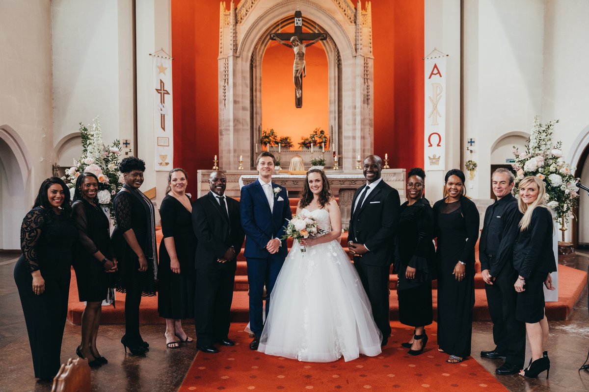 abranchofholly's tweet photo. Tom and I are celebrating our 6-month wedding anniversary today and we would like to dedicate it to the #bpositivechoir (Northern Chapter) featuring #LurineCato, lead &amp; directed by #zeetaylor #asingersmentor. Thank you for making our ceremony so incredibly magical and special 💚 https://t.co/FFhpPNw3WF