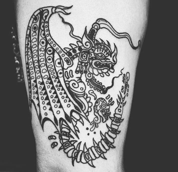 Warriors and Myths of Mesoamerica Mind Blowing Aztec Tattoos  Tattoodo