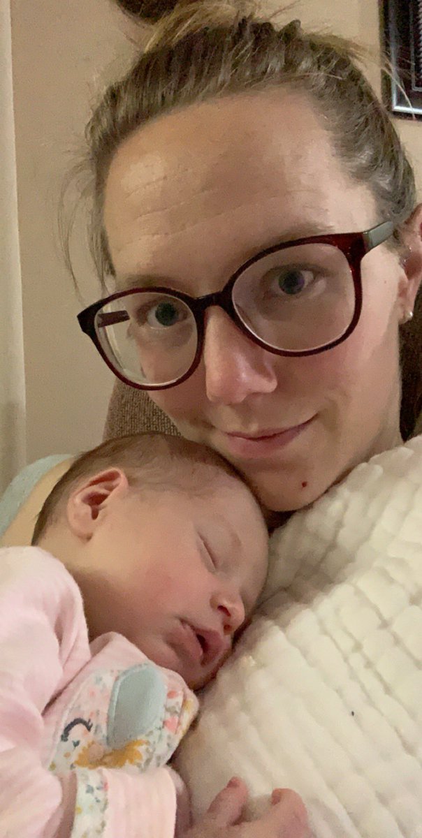 Missing my Washington kids, but really loving this time at home with my new babe. 😚