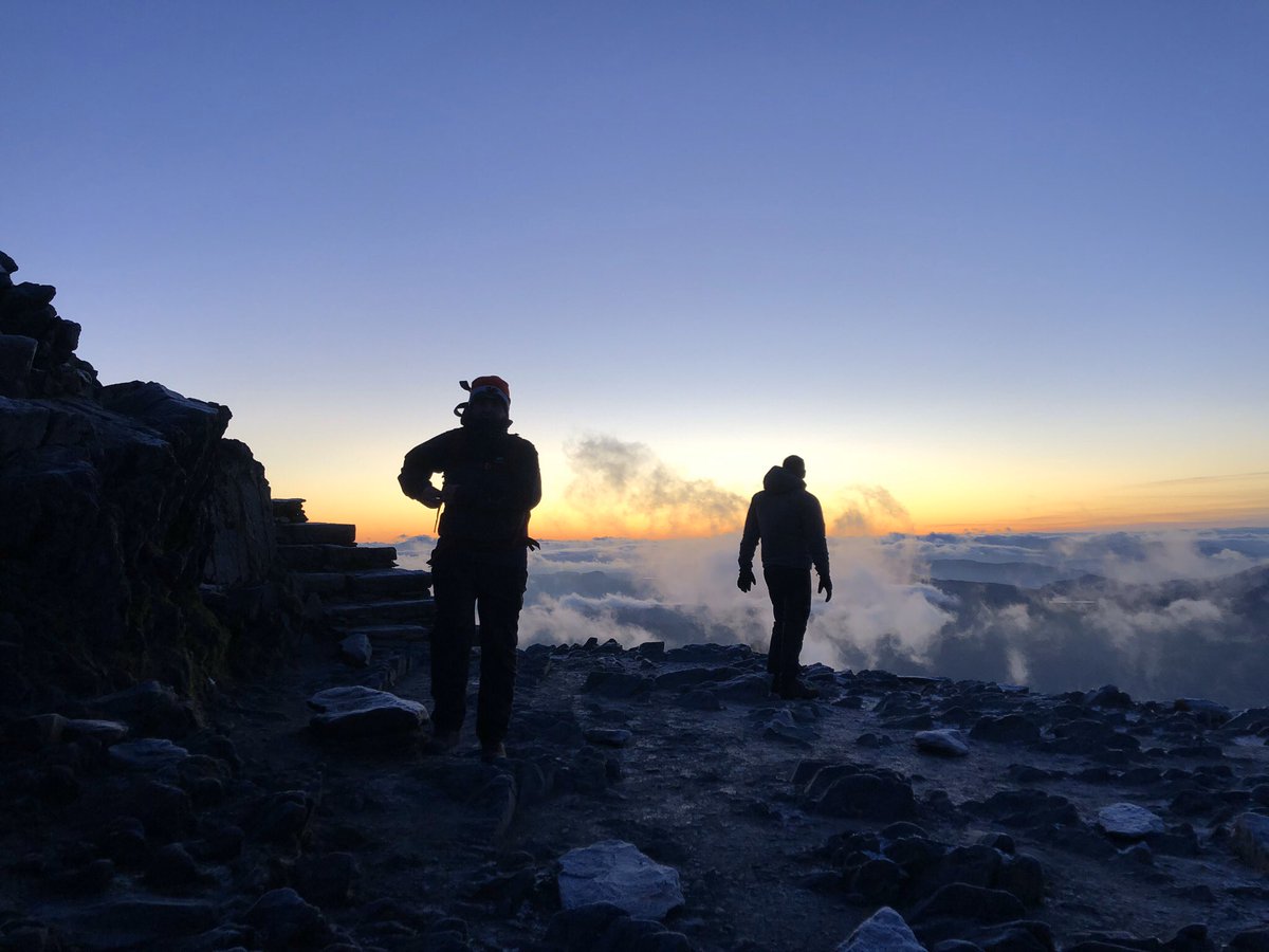 ByJacobGardner's tweet photo. 1 - Great day leading on the hills yesterday. Taking on the Welsh 3000’s in Snowdonia (The 15 highest mountain in Wales in 24hrs) to raise funds for Wessex Cancer Trust .The team were out on the hills from 05:30am to around 21:30pm (16hrs) https://t.co/hYEOFJwXXW