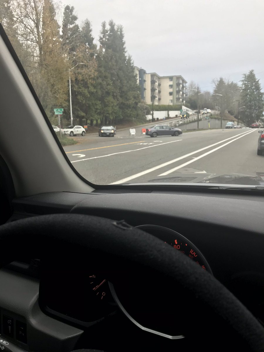 AulaumeaMark's tweet photo. @SeattlePD the turning lane needs to be coned off as well. This is 6th and Dexter. https://t.co/kpQtMdgRdQ