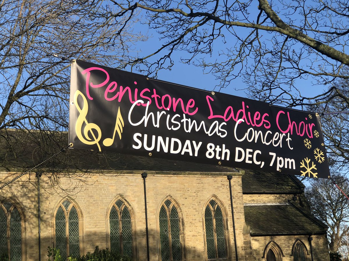 PChoirLadies's tweet photo. Our new #Christmas poster promoting our concert in #UpperDenby a week today.
Tickets on our website or on the door...
@PenistoneFM
@SouthYorkshireBis https://t.co/BOGsDImw2Q