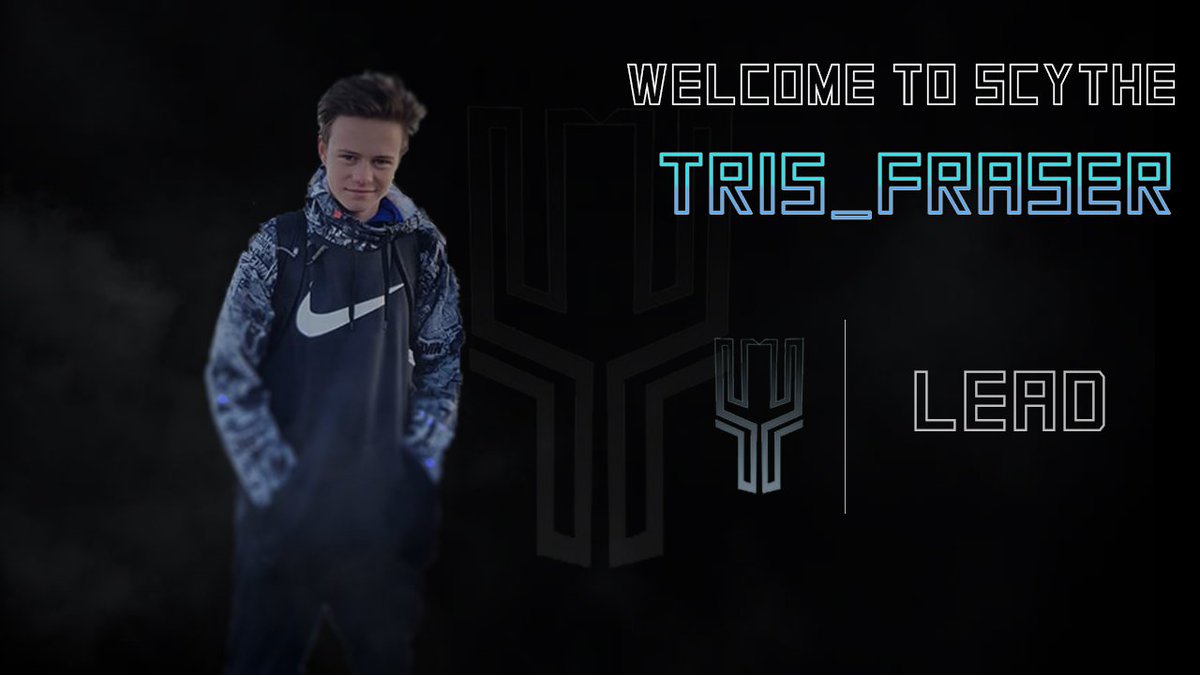 Team_Scythe_'s tweet photo. Show our new lead some ❤ @FraserTris

#Scytheontop https://t.co/grX5PW7Arj
