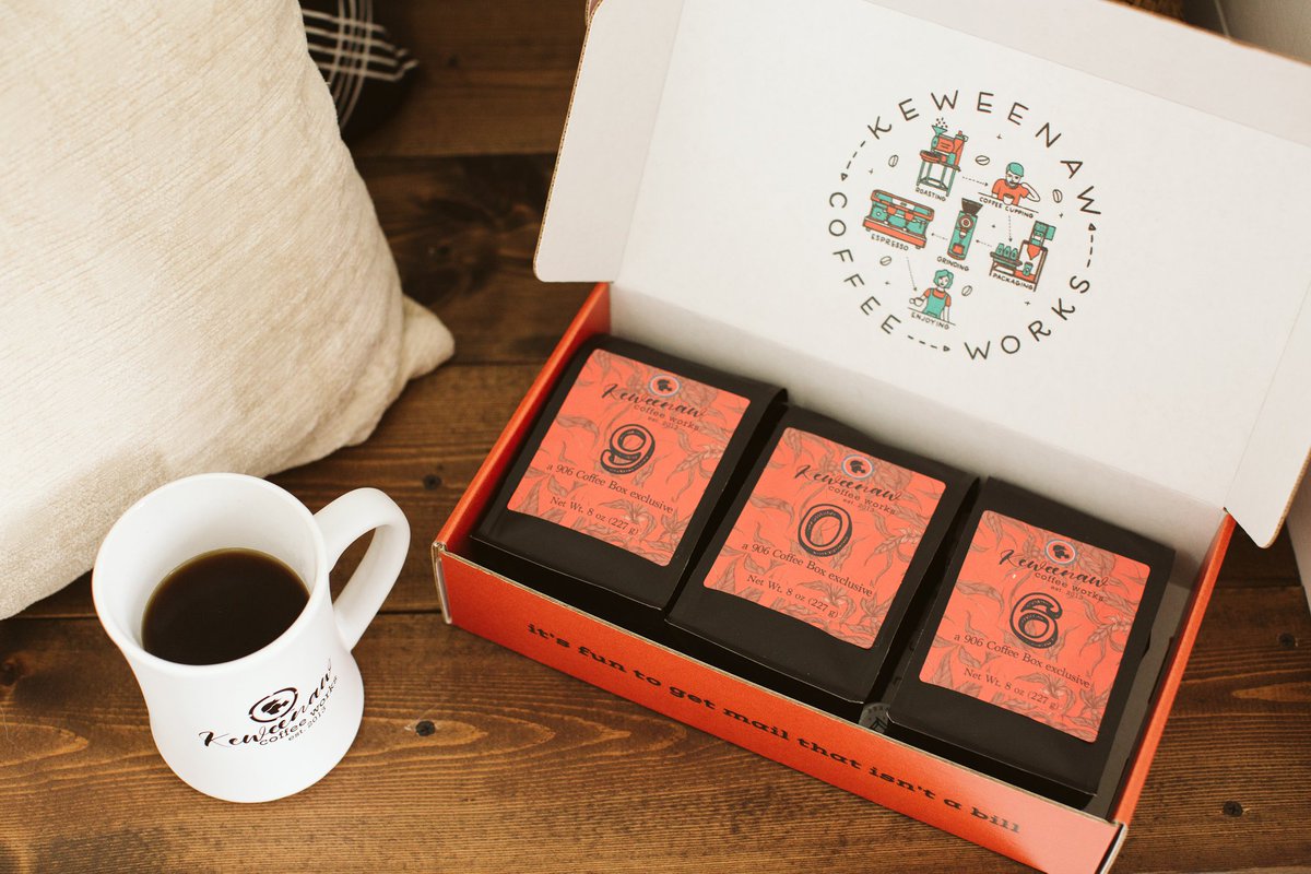 #CyberMonday Deals: 25% off our top selling gift boxes. Use code BFCM25 when purchasing our Top Sellers or Roasters Choice Collection online. FREE Shipping on our 906 Coffee Box subscription when you sign up for 3 months. Use code FREESHIP906 at checkout.
keweenawcoffeeworks.com