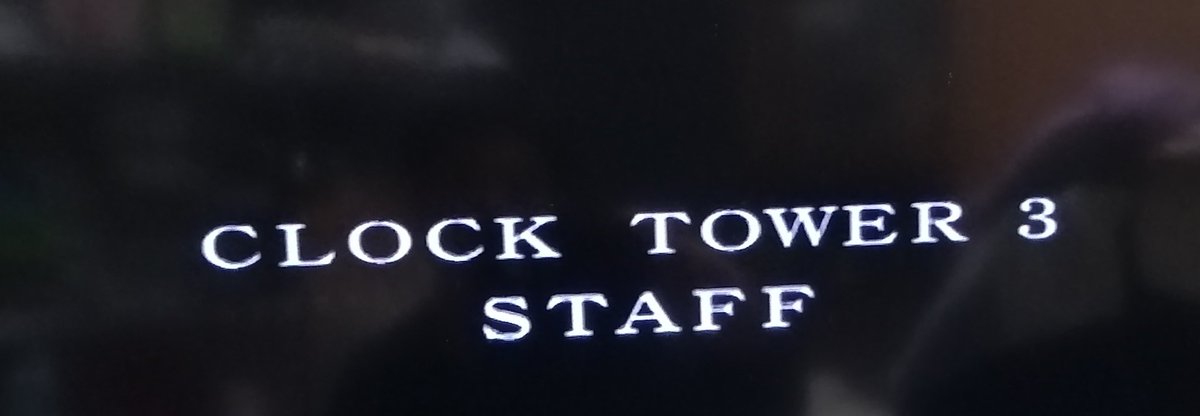 クロックタワー３