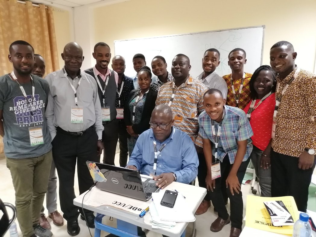DorvloRaymond's tweet photo. The key methodological  issues for example treatments, design, model etc are well explained very well @ ruforumsec by our number 1 facilitator prof. John Stephen..#AGMGhana2019 https://t.co/TDTPZVW1Ga