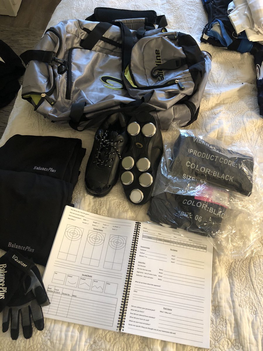 _jennamartin15's tweet photo. Before I donate some curling stuff to Goodwill, I figured I’d offer it up to people who actually know what it is/have a need. Hoping other competitive curlers (current or former) follow suit with their new stuff that they’ll never touch! #curlitforward https://t.co/F1JFpAlzJ2
