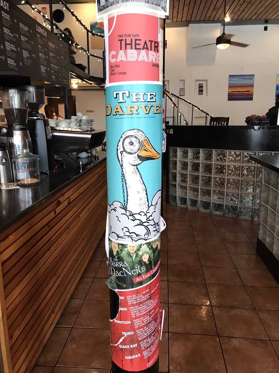 Walked into <a href="/Receivercoffee/">Receiver Coffee Co</a> this afternoon to see the #darvel first gig poster...(17 yr old son lucas is lead guitarist) #dadroady