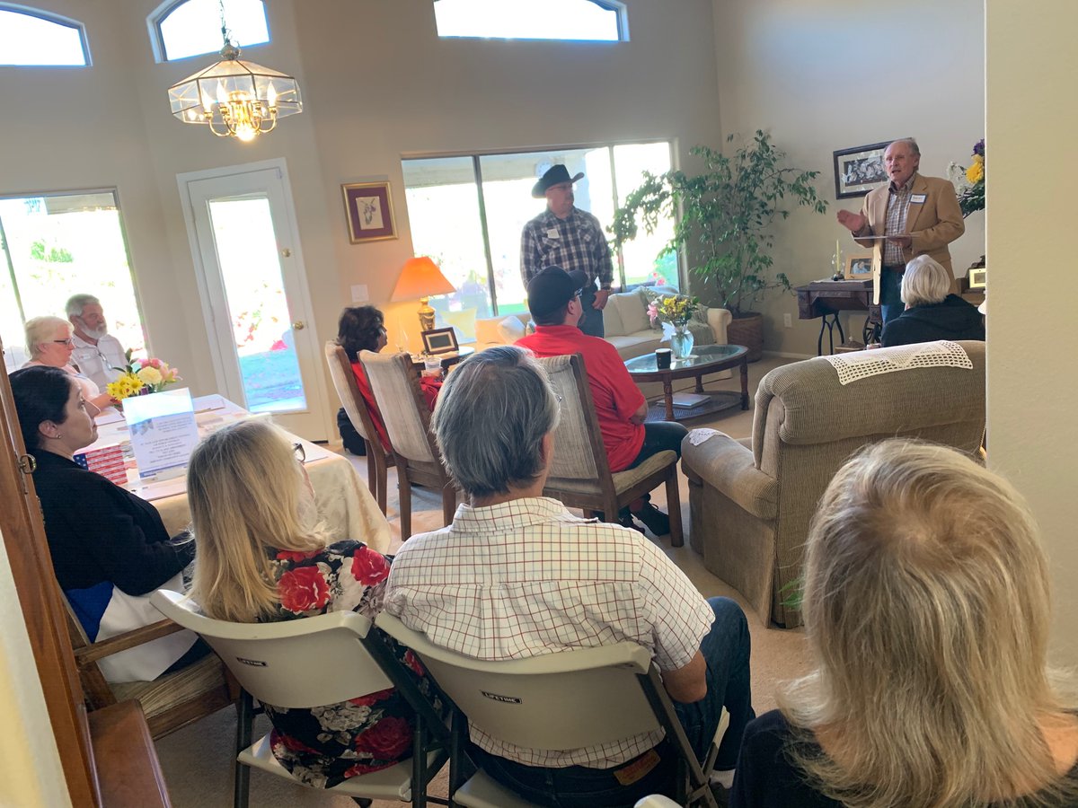 Christ0pherAZ's tweet image. A big MAGA meetup and campaign sidekick training this afternoon in Goodyear, Arizona. Thank you to @MikeCrawfordAZ for speaking to our volunteers in the West Valley, they are fired up to #KeepArizonaRed! 🇺🇸🔥🌵