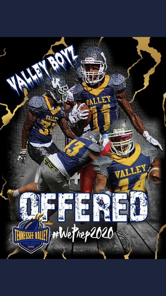 LowkeySnoop901's tweet photo. I am blessed to receive my first offer from Tennessee Valley!!! @AdrianA14341147 @Tnvpsa #weprep2020 https://t.co/NU1Gq6qy2Y