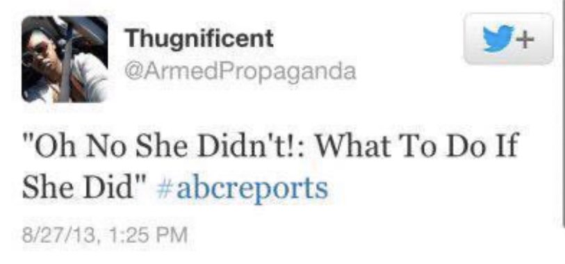 _MsMunchie_'s tweet photo. Y’all can not forget the epicness of #ABCReports on Twerking #BlackTwitter took this and RAN ALL THE WAY HOME with it! 😂🤣😂🤣 #TwitterMomentsOfTheDecade https://t.co/JKKjJBhenH