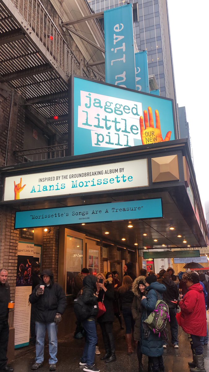 IAmAlyseZwick's tweet photo. 🎶You live...you learn 🎶 #PressPreviews ❤️🎉 @jaggedmusical #NYCNews https://t.co/VGG3Db5pm2