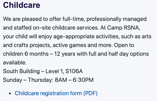 ntenenz's tweet photo. While $85/day is very reasonable, it can quickly become 💰 for #RadRes. I'd ♥️ to see companies sponsor this.
Until then, #RadRes utilizing Camp @RSNA, DM me. EOD Wed, I'll randomly select a winner & cover your costs.
#RSNA19 #RSNARFC @ACRRFS @siimRFDS https://t.co/GG6MRZCYyY