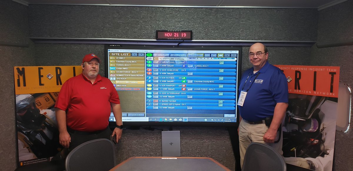 jpsinterop's tweet photo. With OCR-2019 behind us we wanted to express our thanks to the sponsors - Verizon and Nokia and all of the companies and participants that made OCR such a success.  JPS was proud to provide our interoperability capabilities for the scenarios conducted. @vzpublicsector  #OCR2019 https://t.co/WkpuLVl2he
