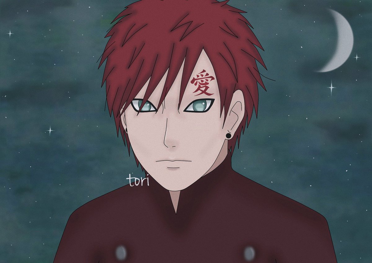 O cabelo do Gaara era tão lindo, af - A m a t e r a s u