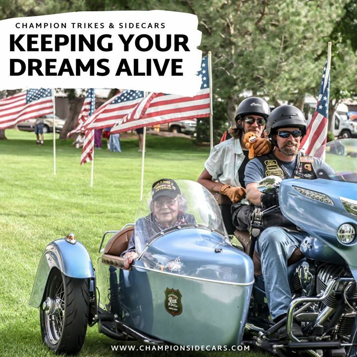 Champion Sidecars &amp; Trikes ift.tt/1hAdNGW 714-847-0949 ext 103 or 800-875-0949 bills@championsidecars.com