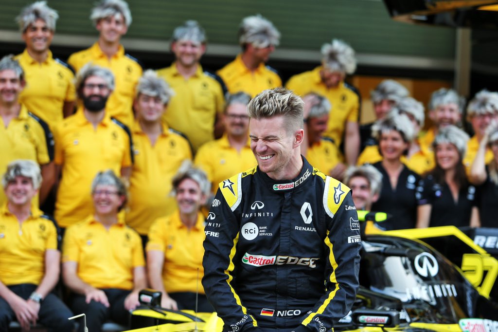 Nico Hülkenberg @HulkHulkenberg