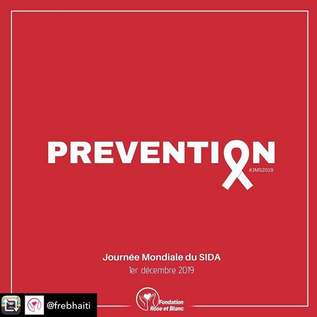 Repost from <a href="/frebhaiti/">FREB</a> using <a href="/RepostRegramApp/">Wendland Averil</a> - PREVANSYON se pi bon zam pou anpeche zanmi w, fanmi w ak ou trape maladi SIDA. Men pi enpòtan ankò, PREVANSYON se wout pou nou sispann simaye maladi SIDA sou latè. Ansanm n'ap eradike maladi a.

SIDA: Mwen … ift.tt/2qdNhky