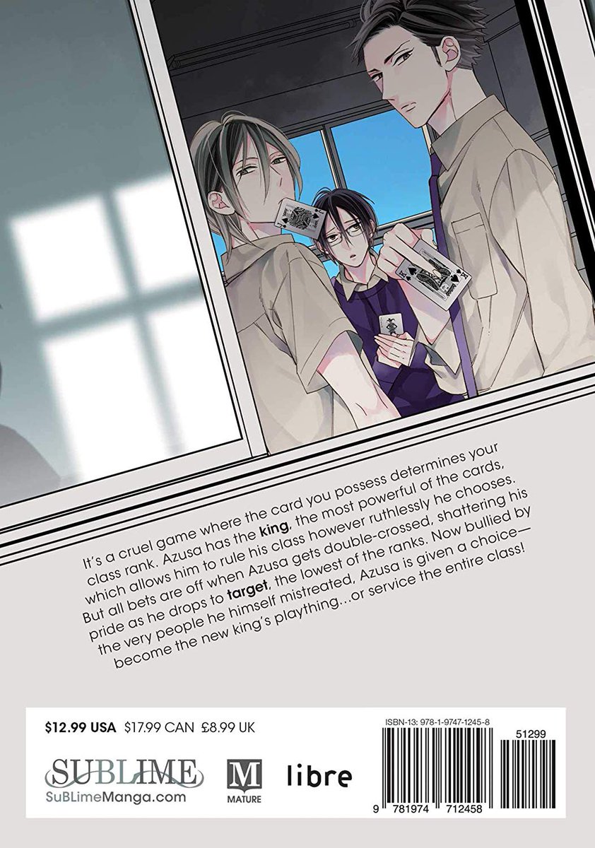 yaoi_you's tweet photo. WAAAH! The English cover has been revealed! *been waiting for this!* (Β΄βͺΟβͺ`)β‘
I'm so used to seeing the Japanese above his hand on the cover that actually seeing it feels weird xD
Can't wait for March! (*Β΄Λ`*)β‘
(Via Caste heaven Licensed by Sublime) #BL #Yaoi #HellYesss https://t.co/grPgo8QVdM