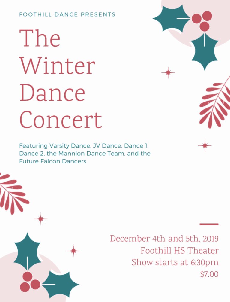 Foothill Dance (@foothill_dance) on Twitter photo 