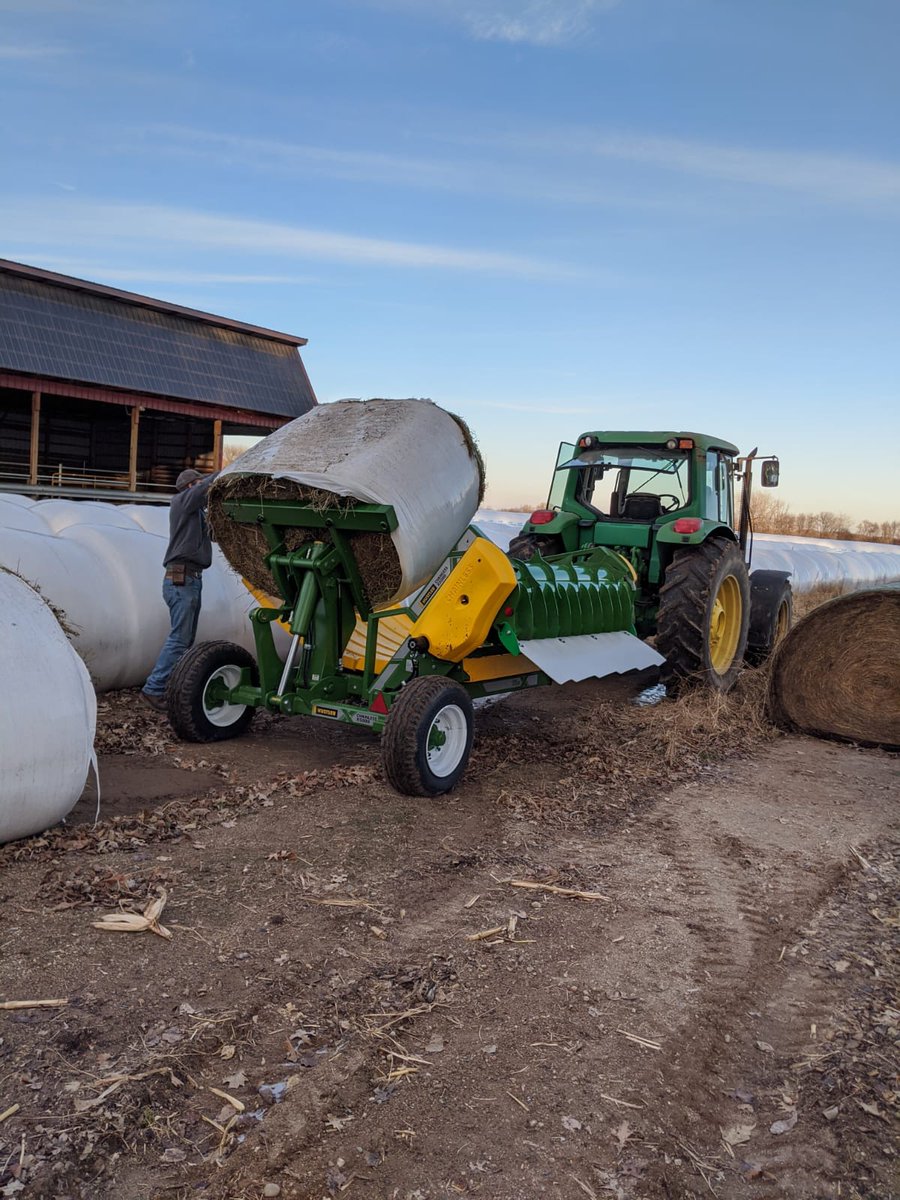 Hustler Equipment On Twitter Our Chainless Trailed Bale Feeders