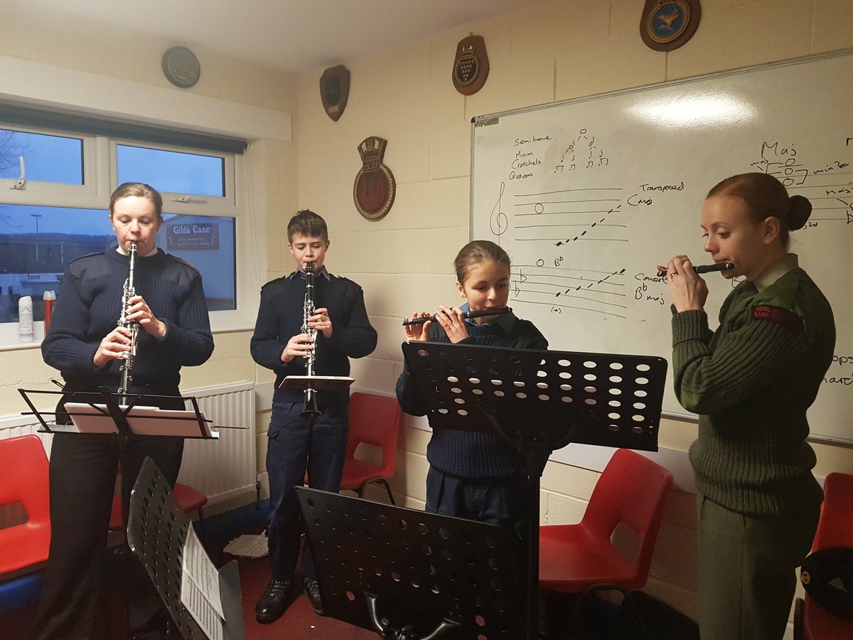 We hosted a band training course this weekend with cadets from all over the Area. Our very own x cadet Corps Bugle Major WO2 Phill Hawkins RM &amp; his team gave their expertise and time to the cadets. Thank you from all that attended. #TeamSouthWest #RMBandservice #SeaCadets