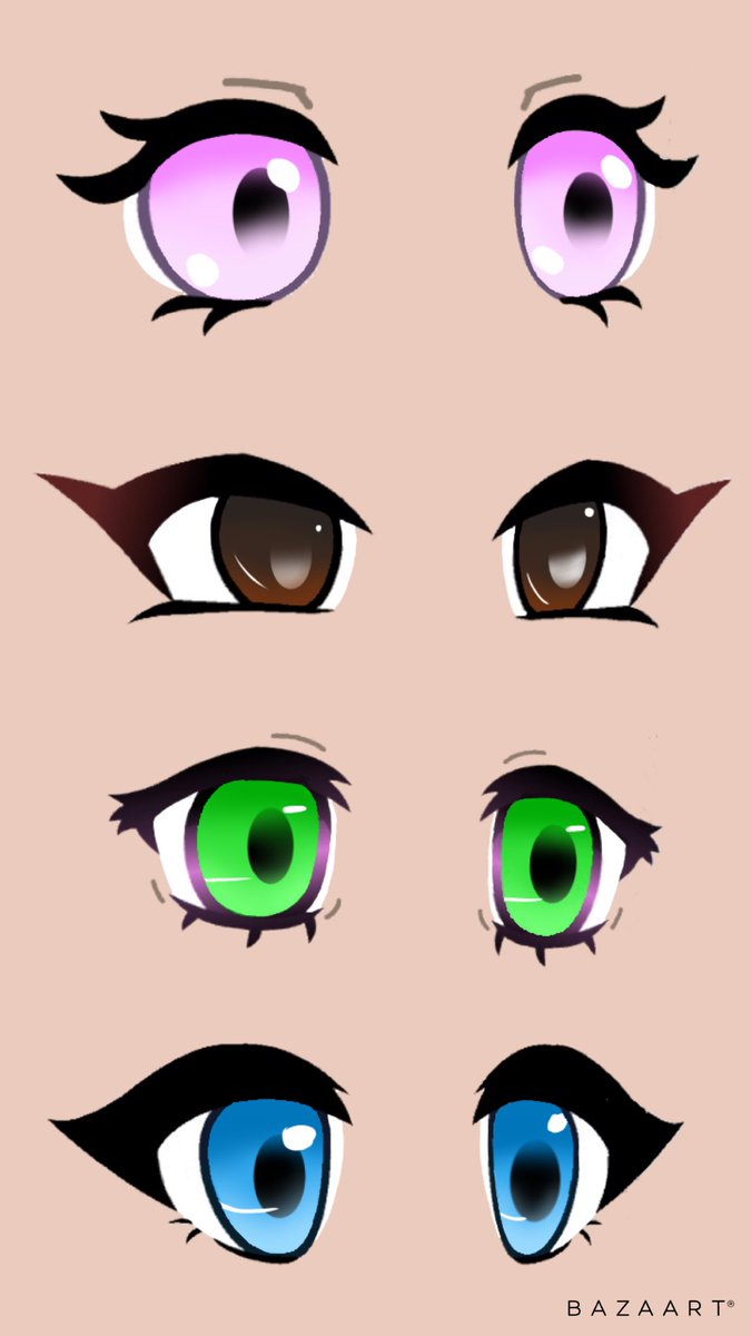 Gacha Life Eyes Edit Brown