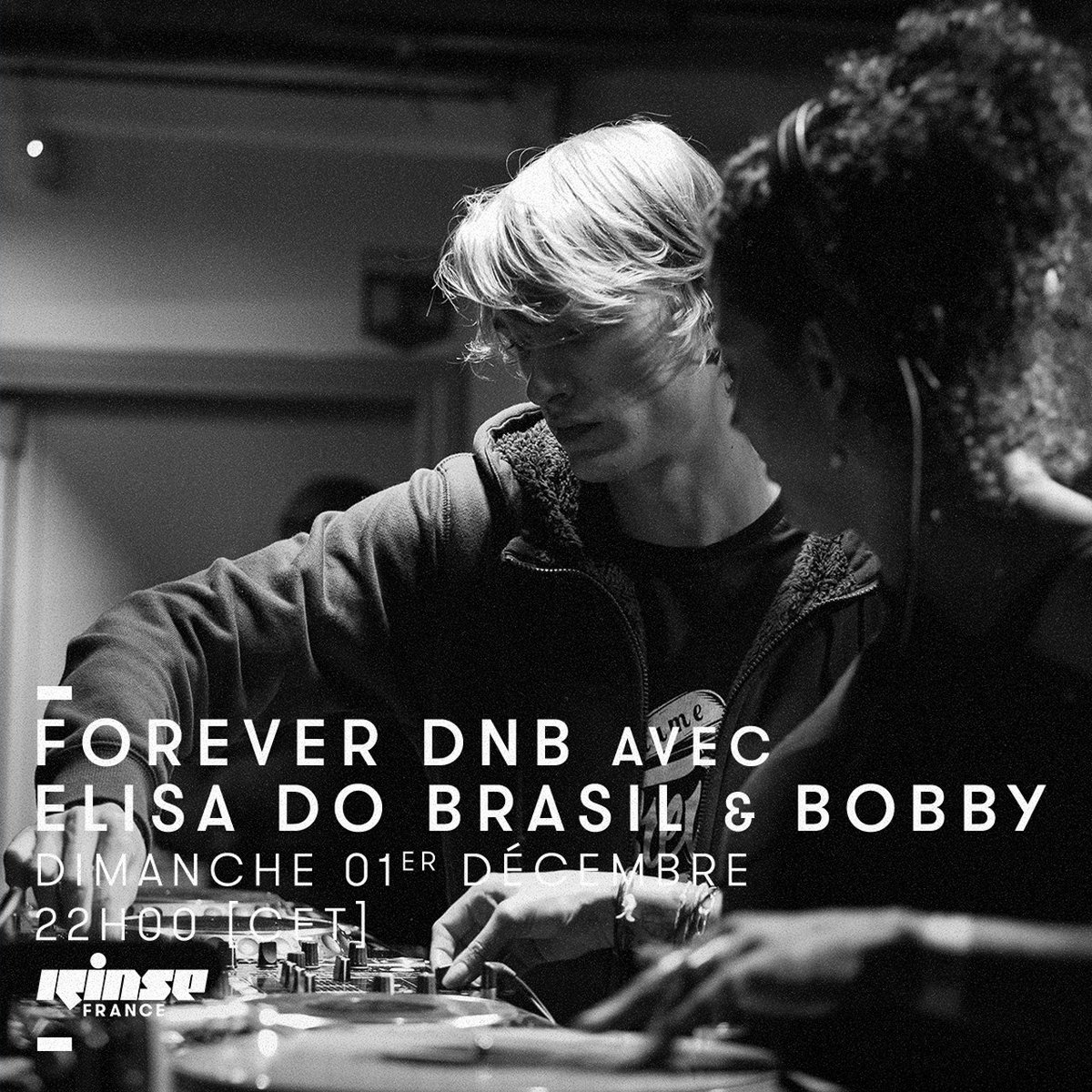 RinseFrance's tweet photo. Deuxième heure d'émissions de la #ForeverDnB avec @elisadobrasil & #Bobby !
retrouvez les anciennes émissions ici :
https://t.co/sDv0AXtIke+
Ensuite c'est #TheBassSociety avec #SharonRose jusqu'à 2 h !
#verrouillé 🔒 https://t.co/GnEXqQnzYT https://t.co/3V5y58SZfj